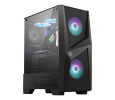 MSI MAG FORGE 100R černá / ATX / 2x USB 3.0 / bez zdroje / průhledná bočnice