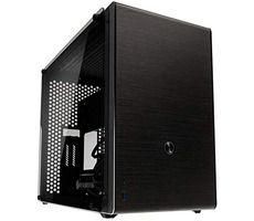 Raijintek Ophion M EVO TGS černá / Micro-ATX / 1xUSB 3.0 + 1xUSB-C / bez zdroje / průhledná bočnice