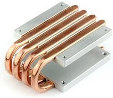 Streacom ST-HT4 heat pipe adaptér pro Streacom FC9 & FC10 / průměr heatpipe 6 mm / výška 32 mm