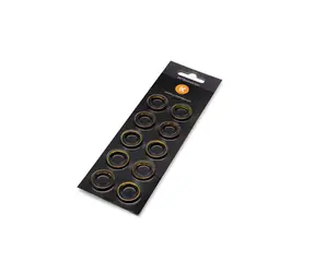 EKWB EK-Torque STC-10/13mm Color Rings Pack - Gold 10 ks / G1|4"