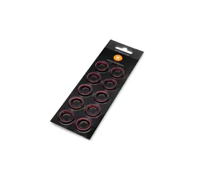 EKWB EK-Torque STC-10/13mm Color Rings Pack - Red 10 ks / G1|4"