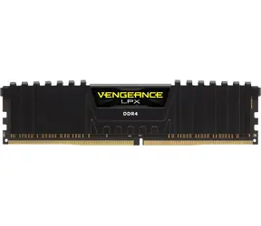 Corsair Vengeance LPX Black 8GB (1x8GB) 3000 MHz / DDR4 / PC4-24000 / CL16-20-20-38 / 1.35V / XMP2.0 / s chladičem