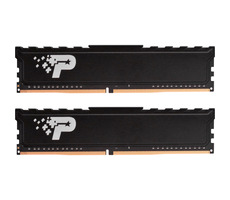 Patriot Signature Premium 16GB (2x8GB) 2666MHz černá / DDR4 / Non-ECC / Unbuffered / CL19 / 1.2 V 