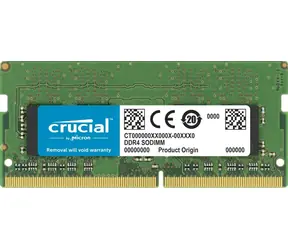 Crucial 8GB (1x8GB) 3200 MHz / SO-DIMM / DDR4 / PC4-25600 / CL22 / 1.2V