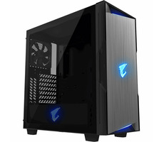 GIGABYTE AORUS C300 Glass černá / ATX / 2xUSB 3.0 + 1xUSB-C / 2x120mm / bez zdroje / průhledná bočnice