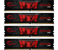 G.Skill Aegis 64GB (4x16GB) 3200MHz černá / DDR4 / CL16-18-18-38 / 1.35V / XMP 2.0