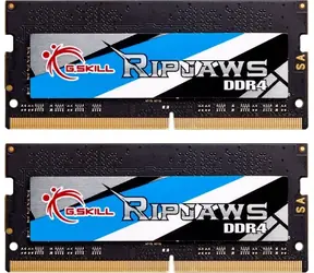 G.Skill Ripjaws 32GB(2x16GB) 2400MHz / DDR4 / SO-DIMM / CL16-16-16-39 / 1.2V