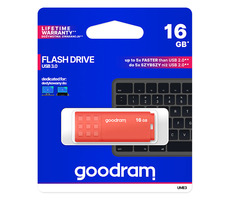 GOODRAM UME3 16GB oranžová / Flash disk / USB 3.0 / čtení: 60MBs / zápis: 20MBs