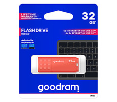 GOODRAM UME3 32GB oranžová / Flash disk / USB 3.0 / čtení: 60MBs / zápis: 20MBs