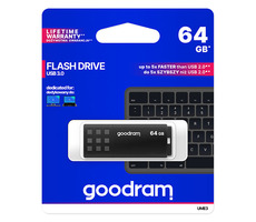 GOODRAM UME3 64GB černá / Flash disk / USB 3.0 / čtení: 60MBs / zápis: 20MBs