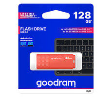 GOODRAM UME3 128GB oranžová / Flash disk / USB 3.0 / čtení: 60MBs / zápis: 20MBs