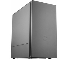 Cooler Master Silencio S400 / Micro ATX / 2x USB 3.0 + čtečka SD karet / 2x 120 mm / Bez zdroje