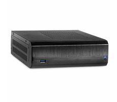 Inter-tech JX-500 černá / Mini ITX / 1x USB 3.0 / bez zdroje