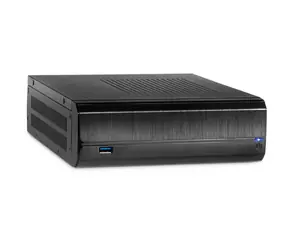 Inter-tech JX-500 černá / Mini ITX / 1x USB 3.0 / bez zdroje