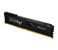 Kingston FURY Beast Black 32GB (1x 32GB) DDR4 3200MHz / CL16 / DIMM / 1.35V / Non-ECC / Un-Registered 