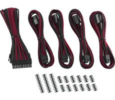 CableMod Classic ModMesh Kabel Extension Kit 8+8 pin PCIe - černo-červená