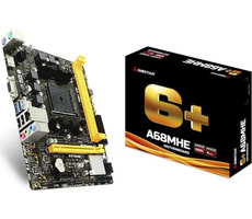 Biostar A68MHE / A68 / FM2+ / 2x DDR3 / PCIEx16 / PCIEx1 / mATX