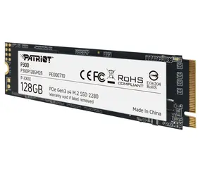 Patriot P300 128GB / M.2 2280 / QLC / R: 1600MBs / W: 600MBs / 3y