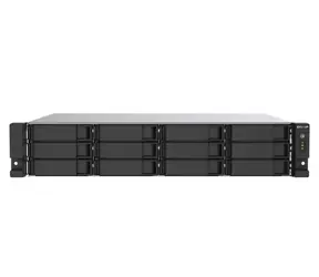 QNAP TS-1273AU-RP-8G / 12x HDD / Ryzen V1500B 2.2 GHz / 8 GB DDR4 / 3.5" SATA / 2x2.5GLAN