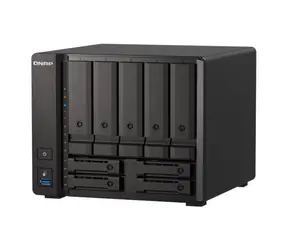 QNAP TS-h973AX-8G / 9x HDD / Ryzen V1500B 2.2 GHz / 8 GB DDR4 / 3.5"&2.5" SATA / 2xGLAN & 1x 10GLAN