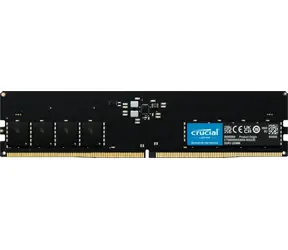 Crucial 16GB (1x16GB) 4800MHz / DDR5 / PC5-38400 / CL40-39-39 / 1.1V / single rank x8