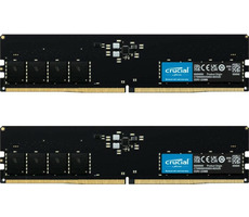 Crucial 32GB (2x16GB) 4800MHz / DDR5 / PC5-38400 / CL40-39-39 / 1.1V / single rank x8
