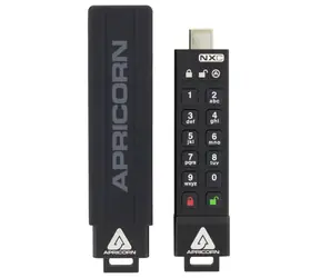 Apricorn Aegis Secure Key 3NXC 64GB / Flash Disk / šifrování 256-it AES / USB-C 3.0 / IP67 / FIPS 140-2 Level 3 