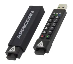 Apricorn Aegis Secure Key 3Z 32GB / Flash Disk / šifrování 256-it AES / USB 3.0 / IP67 / FIPS 140-2 Level 3 