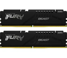 Kingston FURY Beast Black 16GB (2x 8GB) DDR5 5600MHz / CL40 / DIMM
