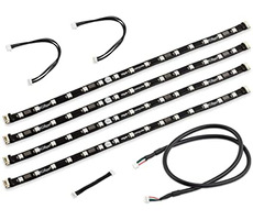Aqua Computer RGBpx LED-Strip pro pc skříně / délka 4x32cm / šířka 10mm / 60x adres LED / pro D5 NEXT nebo Quadro, Octo