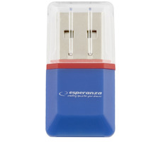 Esperanza EA134B / čtečka microSD karet / USB 2.0