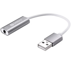 Sandberg Headset USB converter / adaptér 3.5mm jack na USB-A 