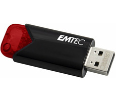 EMTEC B110 Click Easy 16GB červená / Flash Disk / USB 3.0 / R: 20MBs / W: 10MBs