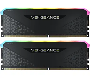 Corsair Vengeance RGB RS Black 16GB (2x8GB) 3200MHz / DDR4 / PC4-25600 / CL16-20-20-38 / 1.35V / XMP2.0 