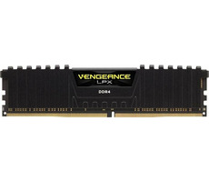 Corsair Vengeance LPX Black 8GB (1x8GB) 3200MHz / DDR4 / PC4-25600 / CL16-18-18-36 / 1.35V / XMP2.0 
