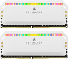 Corsair Dominator Platinum RGB White 32GB (2x16GB) 3200 MHz / DDR4 / PC4-25600 / CL16-20-20-38 / 1.35V / XMP2.0