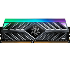 ADATA XPG Spectrix D41 RGB 8GB (1x8GB) 3200MHz šedá / DIMM / DDR4 / CL16-18-18 / 1.35V / XMP 2.0