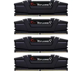 G.Skill Ripjaws V Black 128GB (4x32GB) 2666MHz / DDR4 / CL19-19-19-43 / 1.2V / XMP 2.0