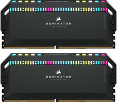 Corsair Dominator Platinum RGB 64GB (2x32GB) 5200MHz černá /  DDR5 / PC5-41600 / CL40-40-40-77 / 1.25V / on-die ECC