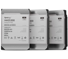 Synology HAS5300 16TB / 3.5" SAS III / 7200 rpm / 512MB cache / MTBF 2.5mh / 5y
