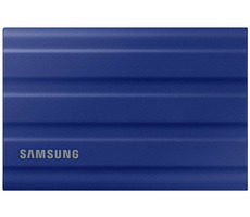 SAMSUNG T7 Shield Externí SSD disk 1TB modrá / Externí SSD / R: 1050 MBs & W: 1000MBs / USB-C / IP65
