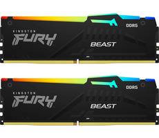 Kingston Fury Beast Black RGB 64GB (2x32GB) DDR5 5600MHz / CL40 / DIMM / ECC / XMP