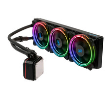 Alphacool Eisbaer Aurora LT360 CPU / 360mm radiátor / DRGB / možnost rozšíření o další slot