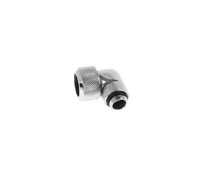 Alphacool Eiszapfen 16mm kompresní šroubení HardTube otočné 90° G1/4 chrom