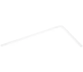 Alphacool HardTube 13/10mm 90° Acryl 20/40 cm čirá / PMMA 