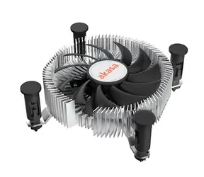 Akasa AK-CC6601EP01 / nízkoprofilový chladič CPU / pro Intel / pro Mini-ITX a Micro-ATX / pro 1700