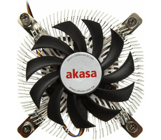 Akasa AK-CC7129BP01 / nízkoprofilový chladič pro CPU / pro Intel / pro Mini-ITX / pro 775/115x/1200