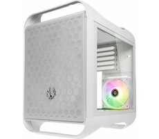 BitFenix Prodigy M 2022 ARGB bílá / micro-ATX / 2xUSB3.0 + 1x USB3.1 / 3x120+1x60mm / bez zdroje / průhledná bočnice