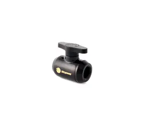 BitsPower uzavírací ventil 2x G1/4" ventil matná černá