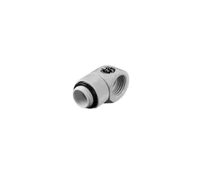 BitsPower otočný úhlový adaptér 90° G1/4" (M) > G1/4" (F) bílá